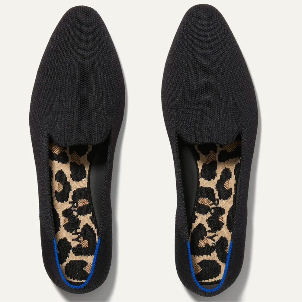 Rothy’s “The Almond Loafer,” in black 7.5